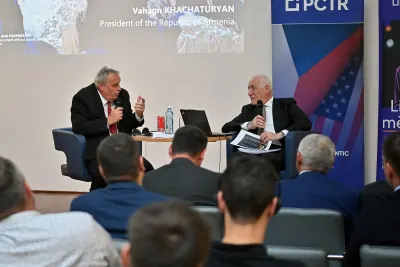 Vahagn Khachaturyan's Speech at Charles University in Prague