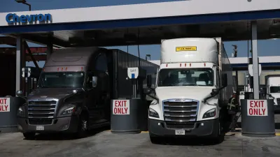 Diesel prices hit a record high, stoking inflation fears