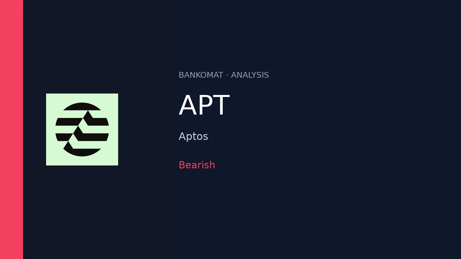 Обзор Aptos (APT): медвежий уклон сохраняется