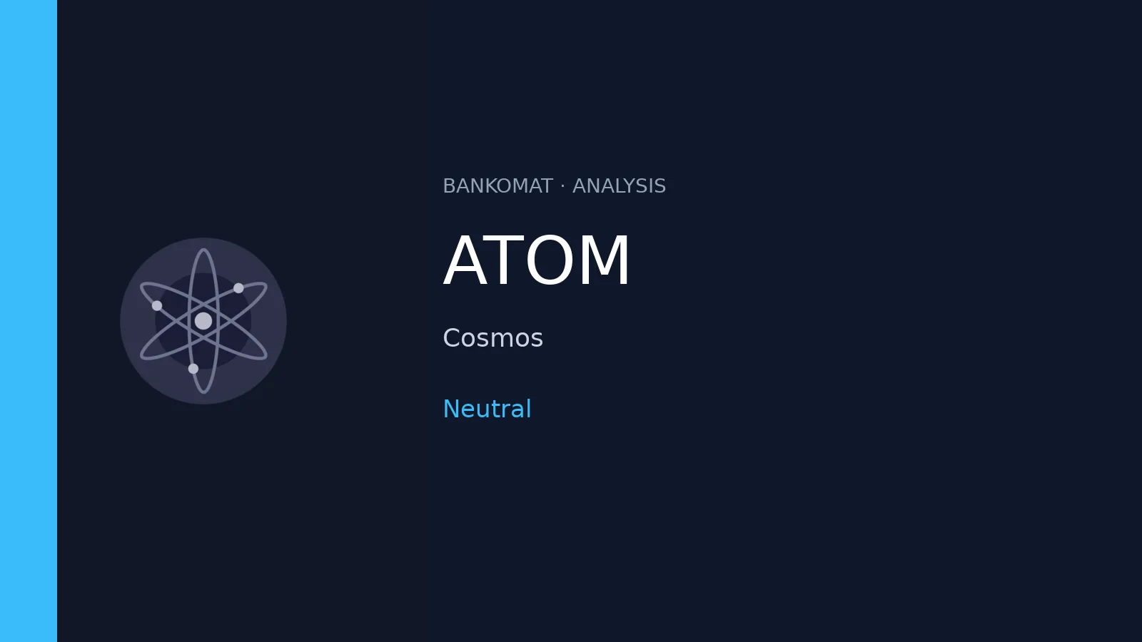 Прогноз цены Cosmos (ATOM): нейтральный фон при сильном краткосрочном импульсе