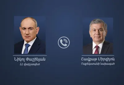 Pashinyan and Mirziyoyev stress expanding Armenia-Uzbekistan trade and economic ties