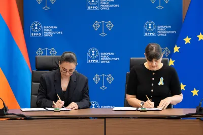 Armenian and European prosecutors sign cooperation arrangement