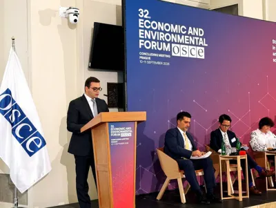 Armenia presents COP17 presidency priorities in Prague