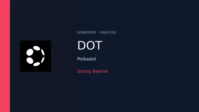 Polkadot (DOT) technical outlook stays strongly bearish