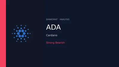 Cardano (ADA) keeps a strongly bearish technical setup