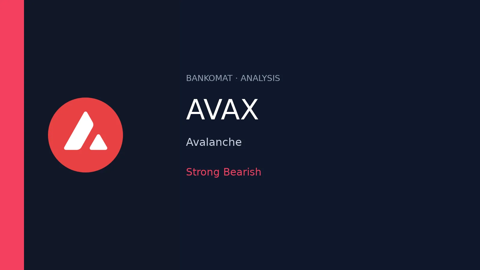 AVAX-ի տեսանկյունը մնում է ուժեղ bearish՝ $7.26-ի մոտ
