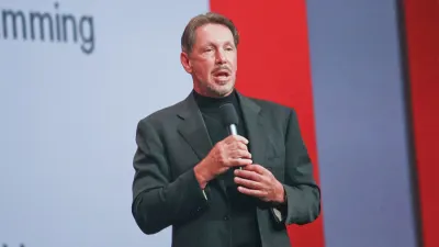 Oracle shares fall after Larry Ellison cancels stock sale plan