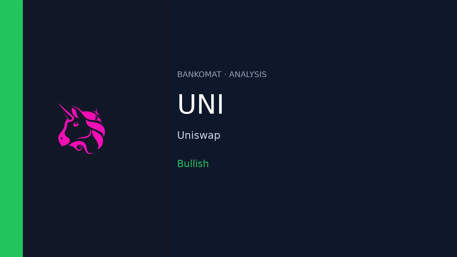 Uniswap (UNI) keeps a strong bullish technical setup