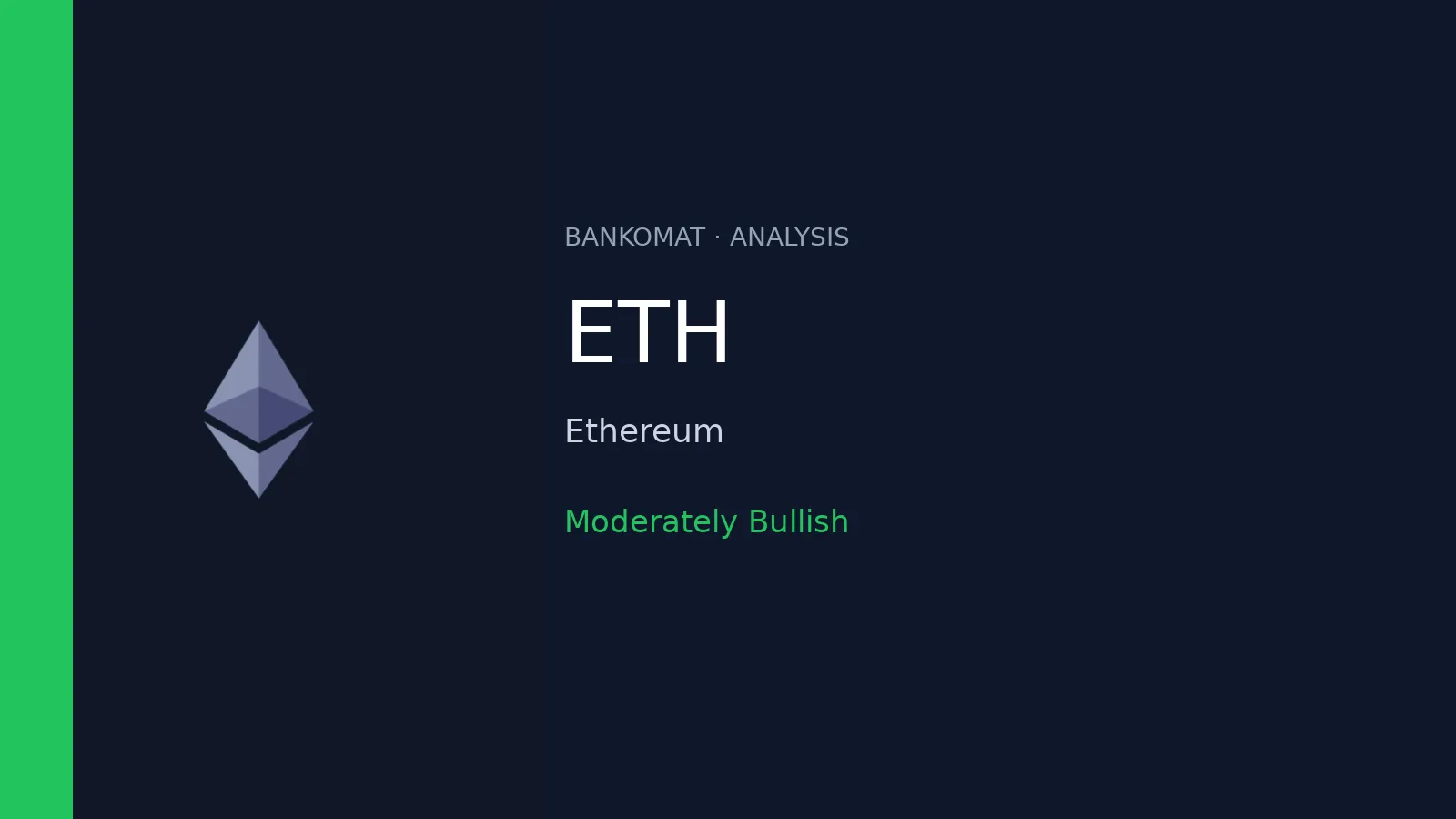 Ethereum (ETH) outlook: moderately bullish market structure