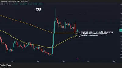 XRP-ն մոտենում է «golden cross»-ին, մինչ շուկայի ուշադրությունը տեղափոխվում է ալտքոյններ