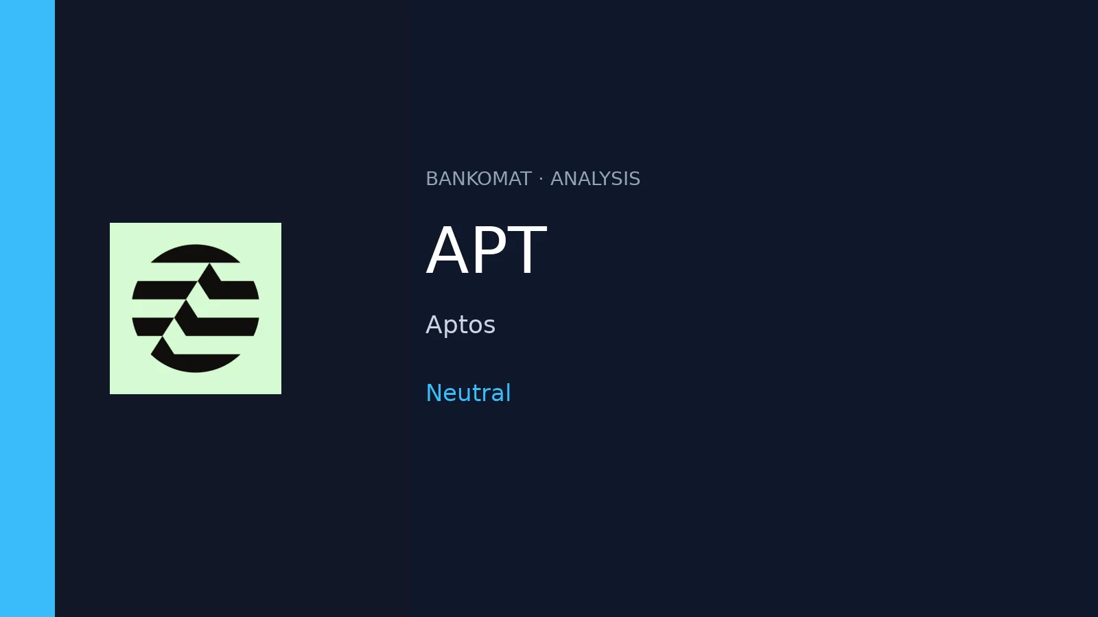 Aptos (APT): Neutral setup after a sharp rebound
