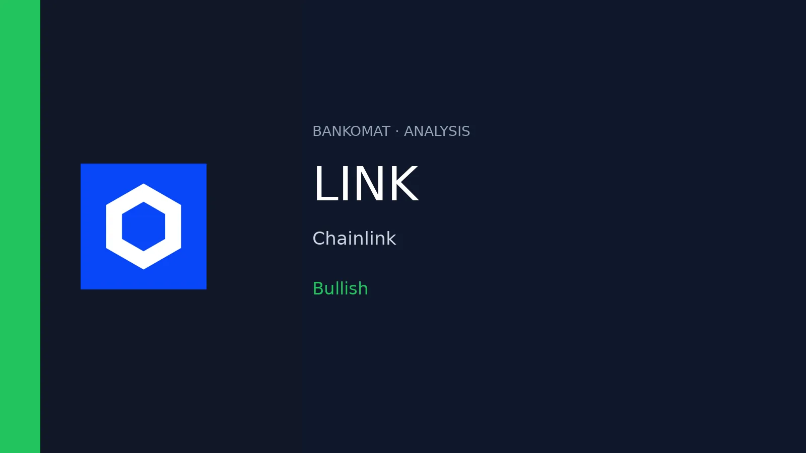 Chainlink (LINK) analysis: bullish setup with 84% confidence