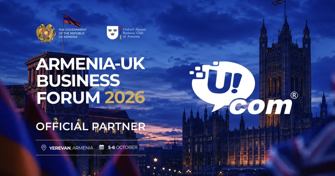 Ucom-ը դարձել է Հայաստան–Միացյալ Թագավորություն բիզնես համաժողովի պաշտոնական գործընկեր