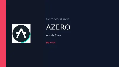 Aleph Zero (AZERO) price analysis: bearish pressure remains