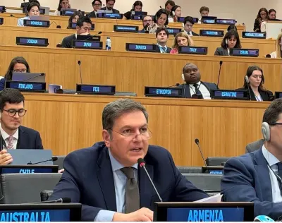 Paruyr Hovhannisyan outlines Armenia’s priorities around COP17