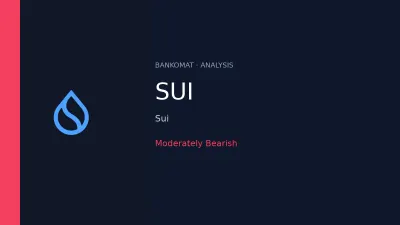 Sui (SUI) Price Analysis: Moderately Bearish Setup